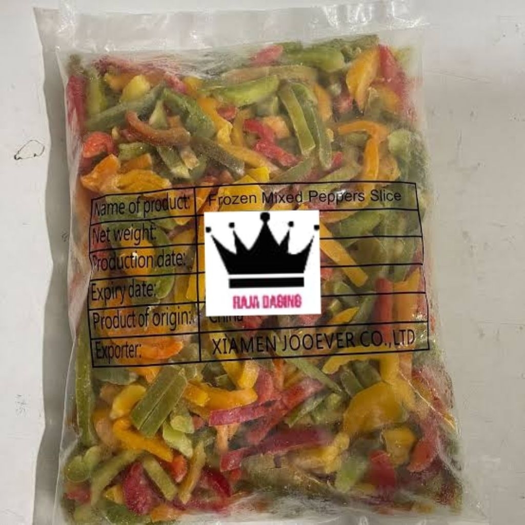 Paprika Slice FROZEN @1KG