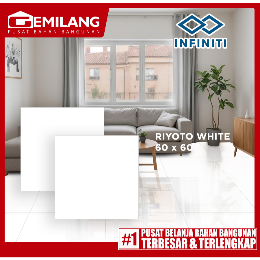 INFINITY GRANIT RIYOTO WHITE 60 x 60