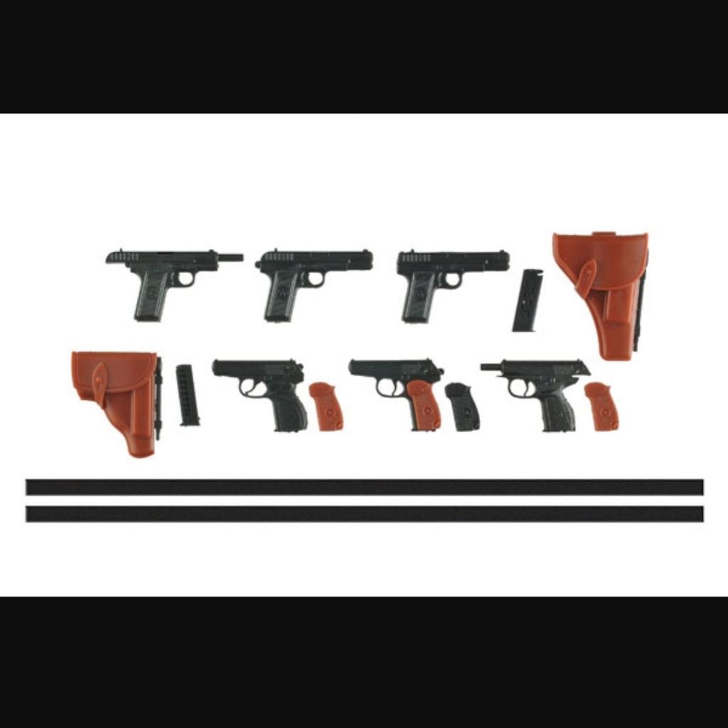 Little Armory [LA085] Tokarev & Makarov Type 1/12 Plastic Model