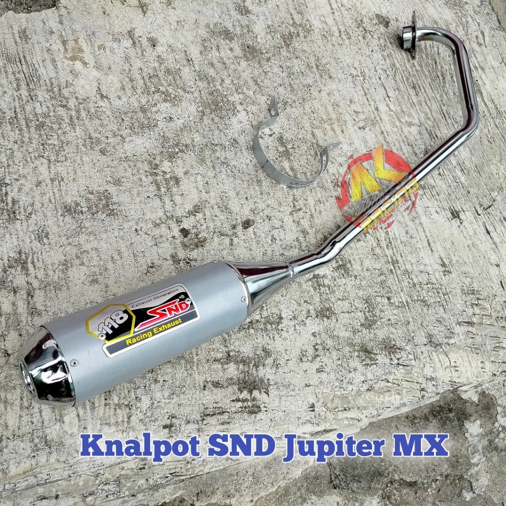 Knalpot Racing SND Jupiter MX Knalpot Racing Suara Ngebas