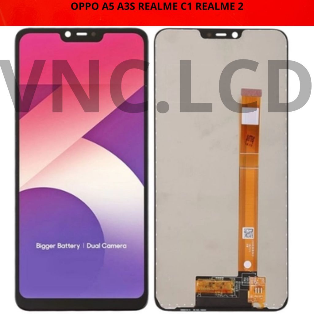 {ORI} {COD} LCD OPPO A5/A3S/REALME C1/REALME 2 ORIGINAL