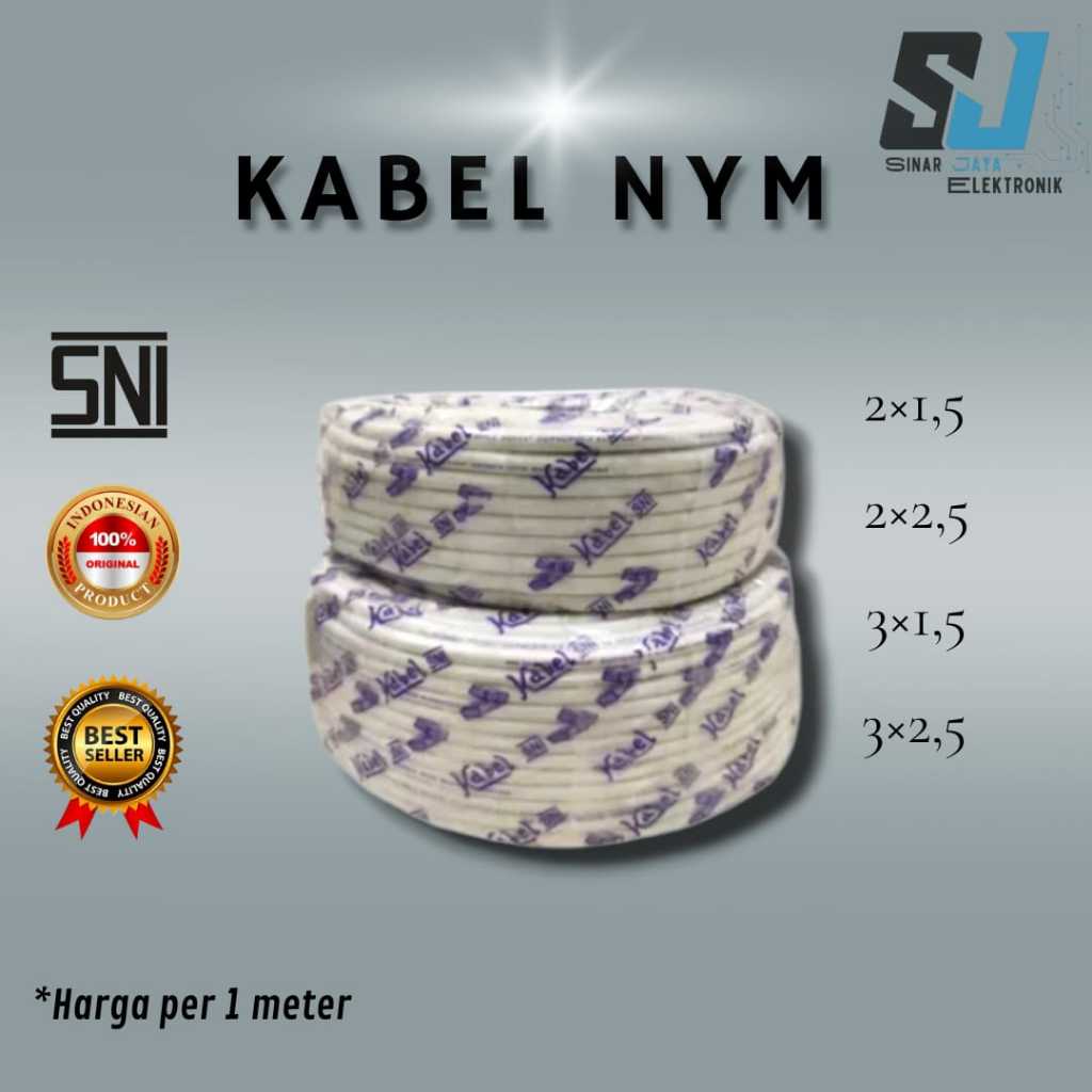 Kabel NYM / kabel putih Engkel / kabel listrik SNI