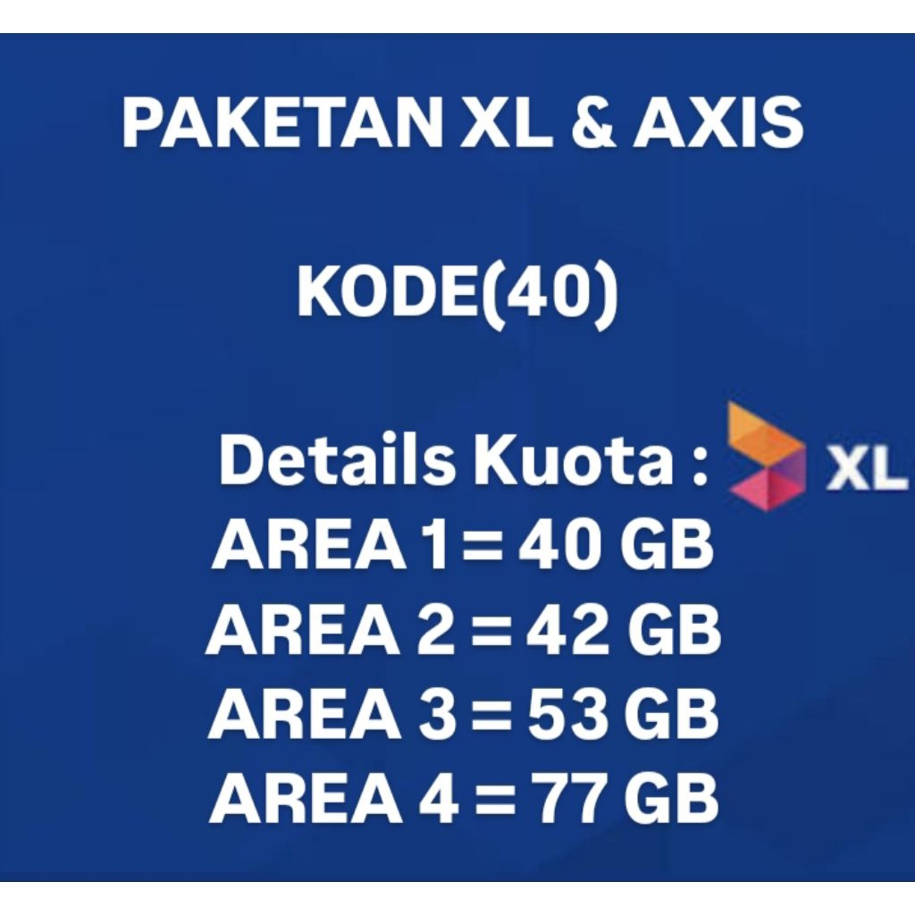 TERMURAH PAKET DATA KUOTA XL AXIS AKRAB 24 JAM BERGARANSI