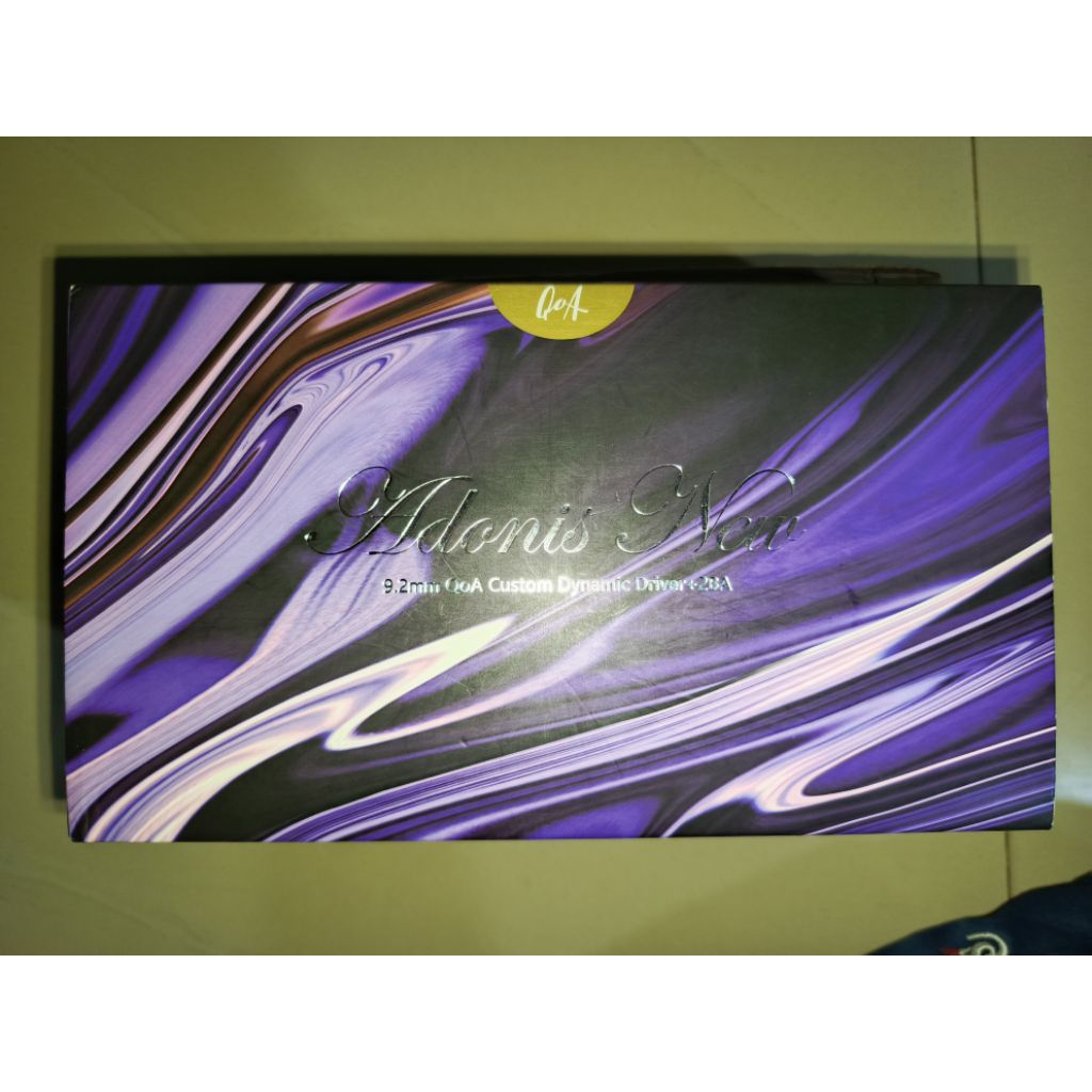 IEM Bekas/Second BTJ Preloved QoA Adonis New (2024) bundling Driver only (iem+box) + 6 Set Eartips b