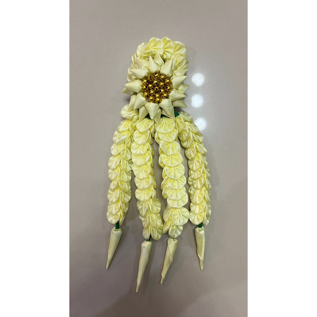 melati jurai mekar polos kombinasi mote gold/silver