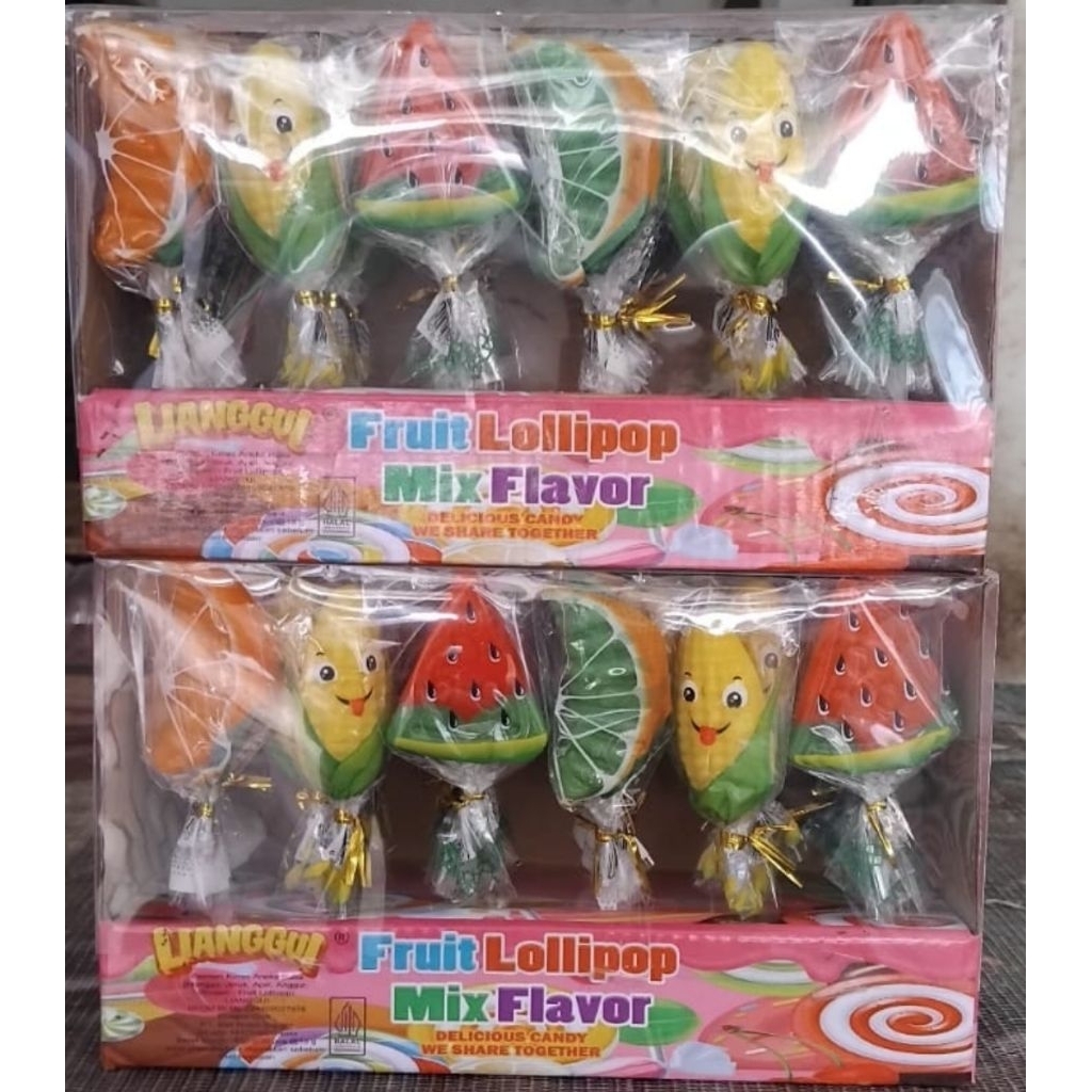 fruit lollipop
