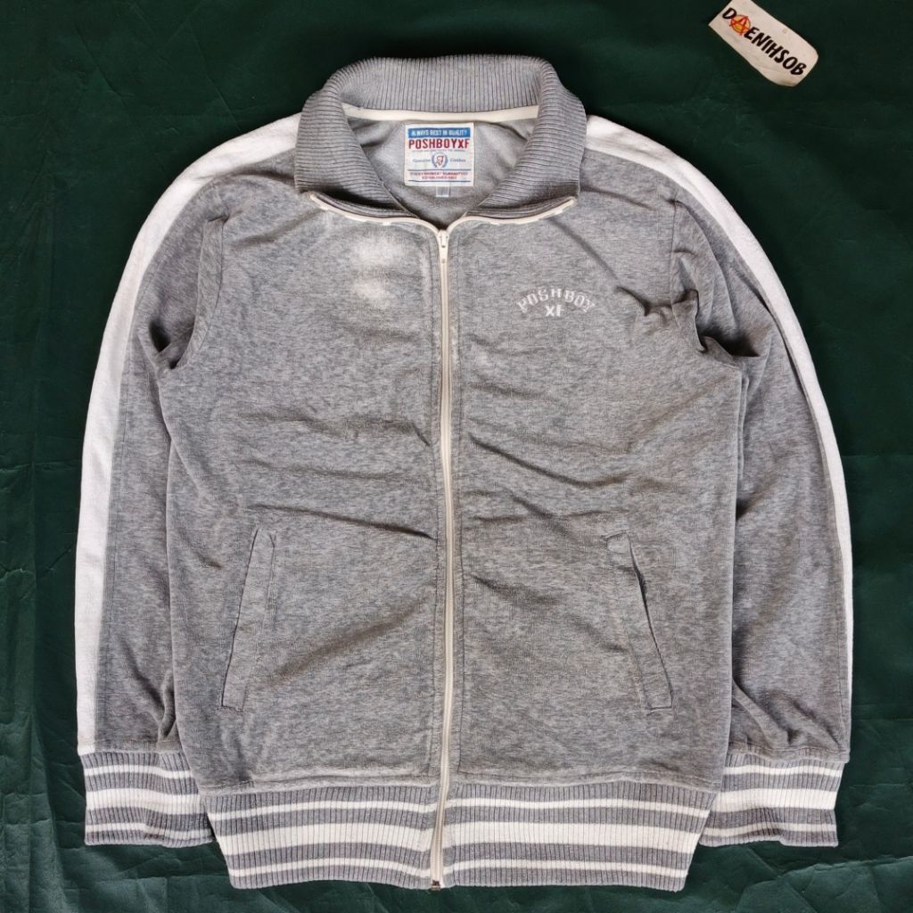 Tracktop velvet poshboy xf MINUS tracksuit jaket atasan jacket daily harian work casual sport olahra