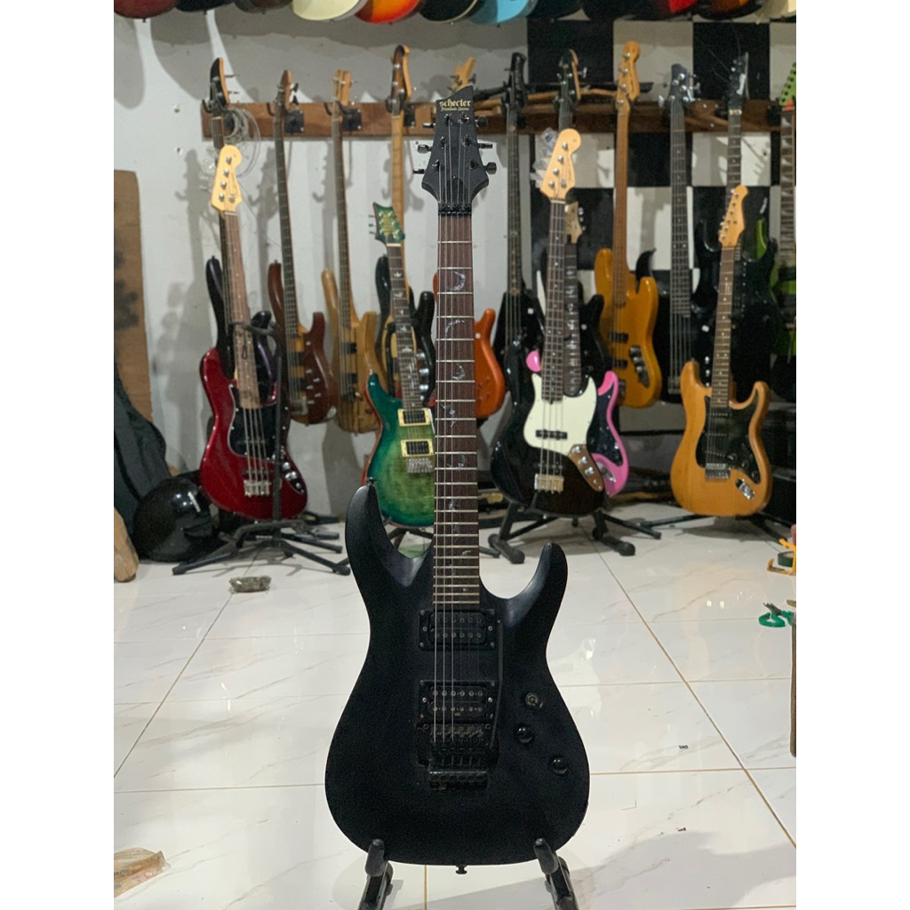 gitar elektrik updown schecter replika