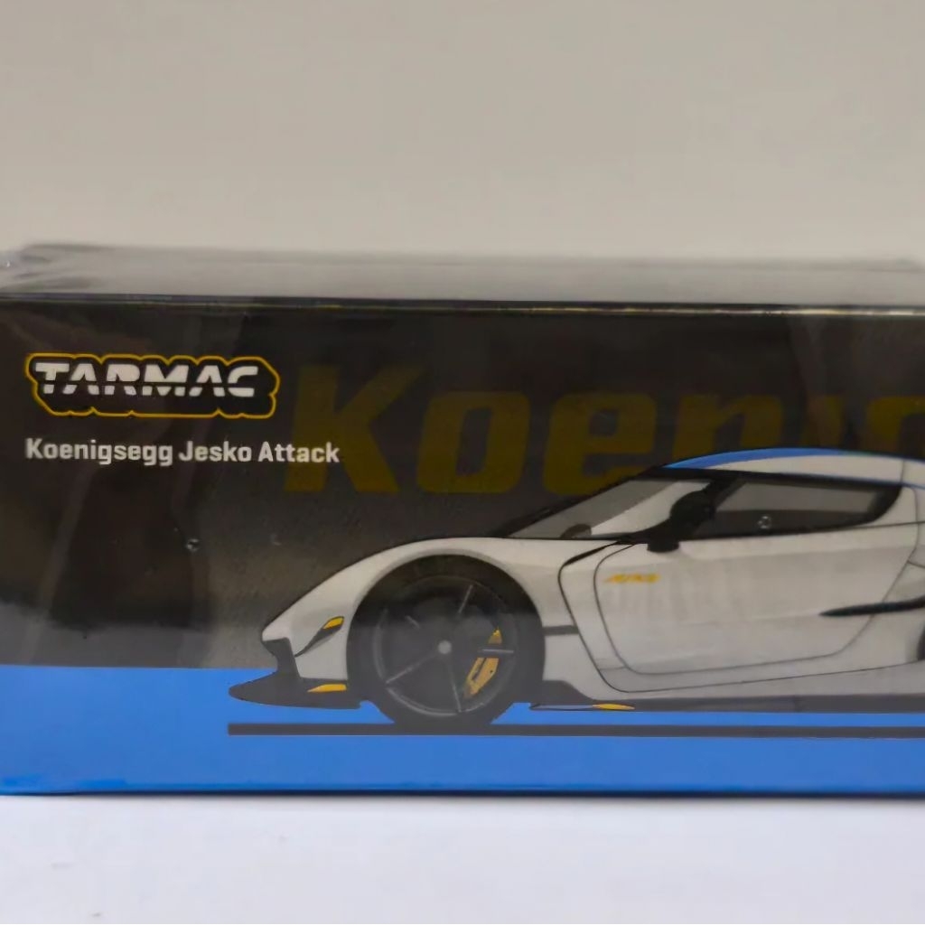 Tarmac Works 1/64 Koenigsegg Jesko Attack Silver Segel