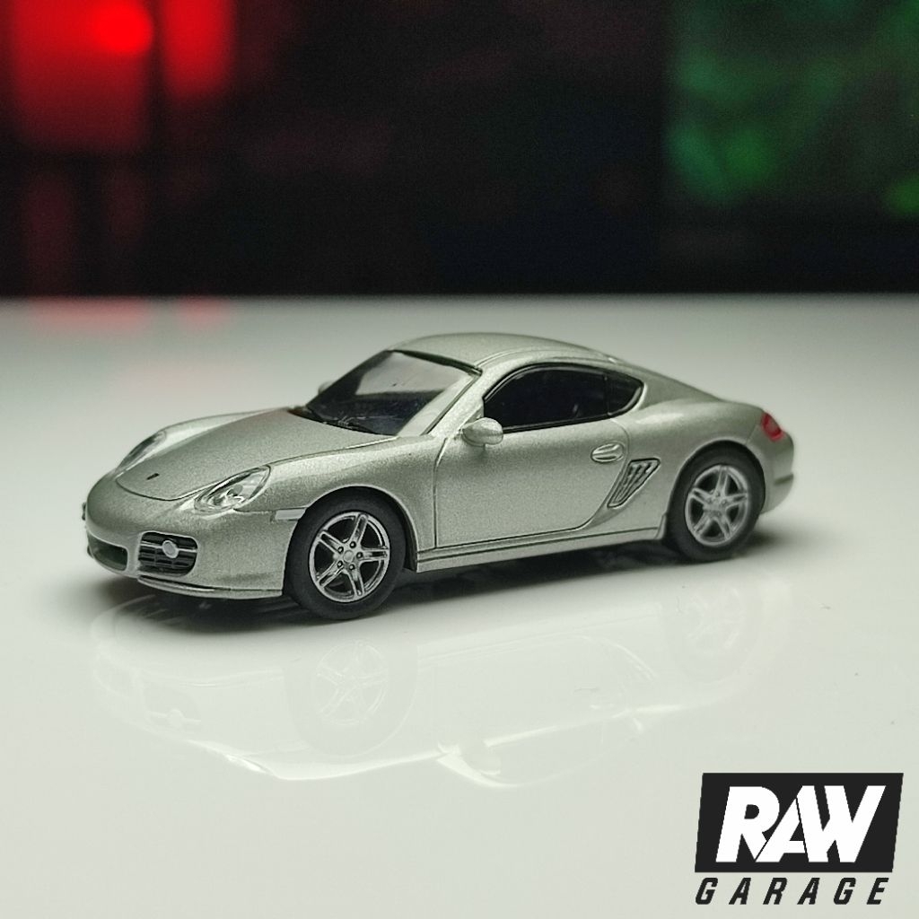Kyosho 1:64 Porsche Cayman Silver