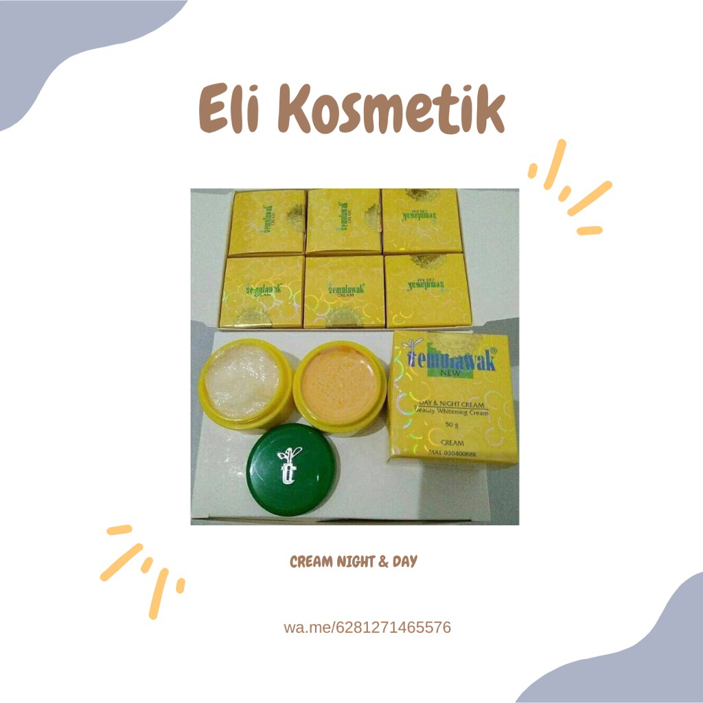 Cream siang & Malam Temulawak