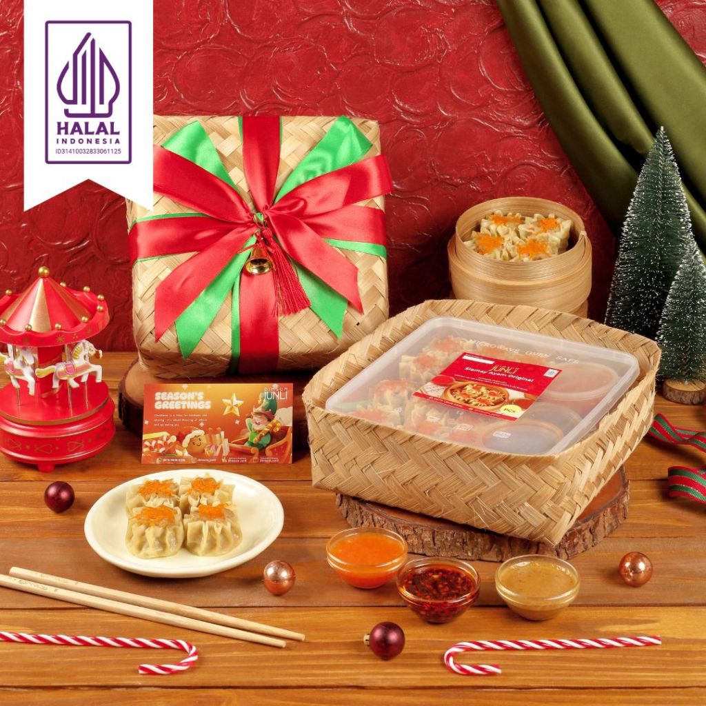 DIMSUM JUNLI Hampers Natal Christmas - Dimsum Siomay Ayam [FROZEN]