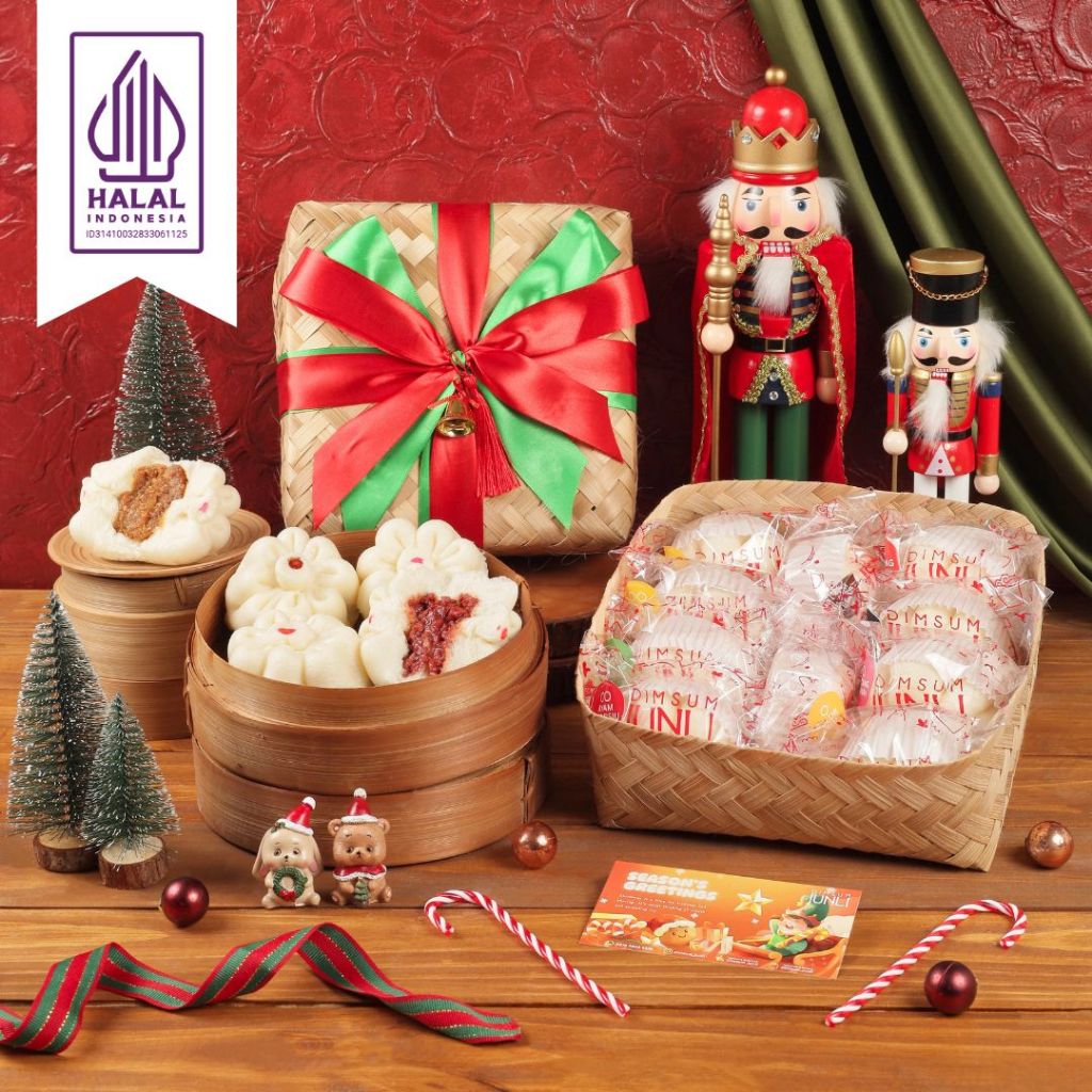 DIMSUM JUNLI Hampers Natal Christmas - Pao Bakpao [FROZEN]