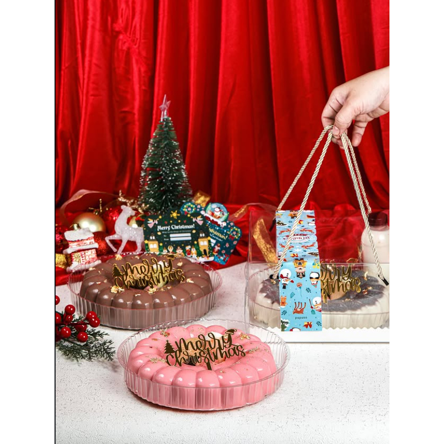 Puding Merry Christmas – Puding Besar Premium untuk Hampers Natal