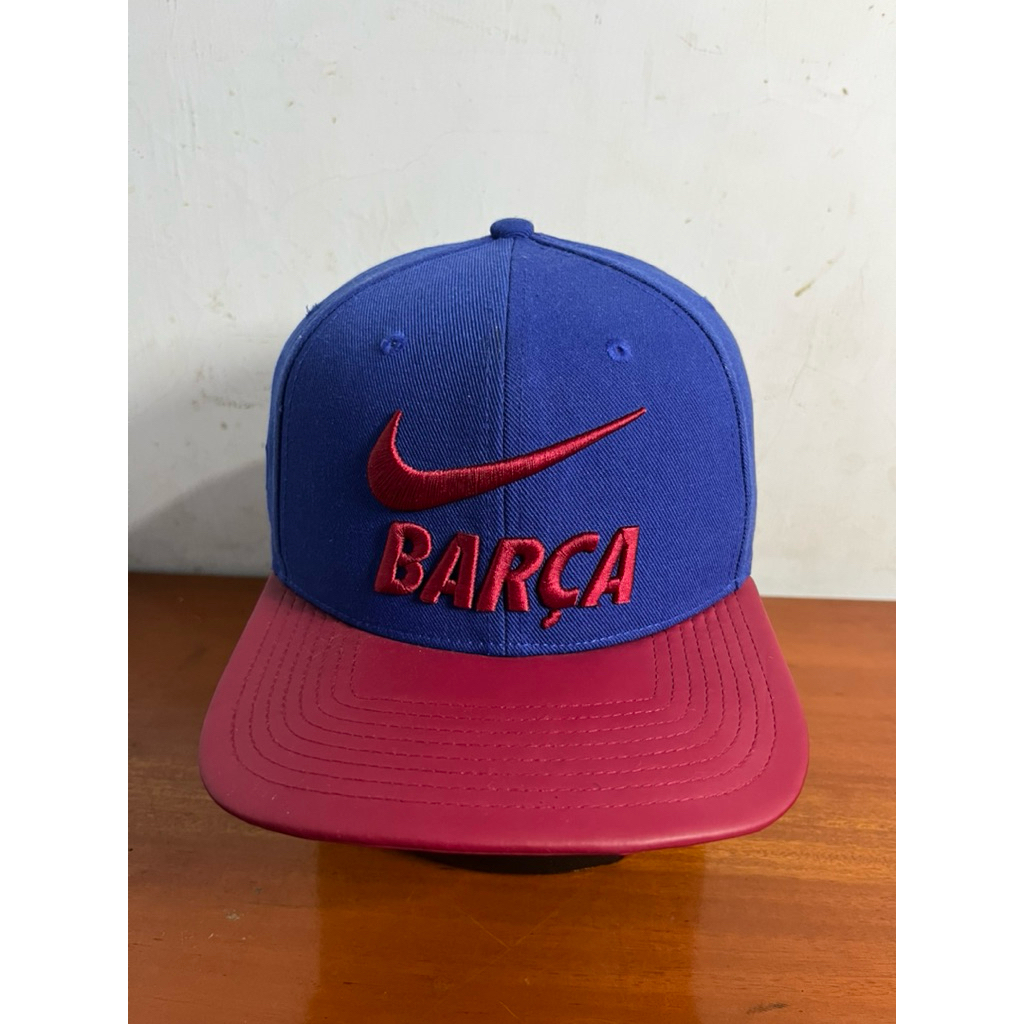 topi nike x Barcelona  big logo original second