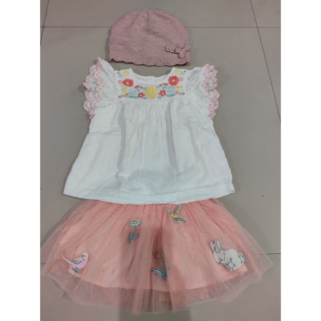 gingersnaps setelan anak 1-2 tahun like new