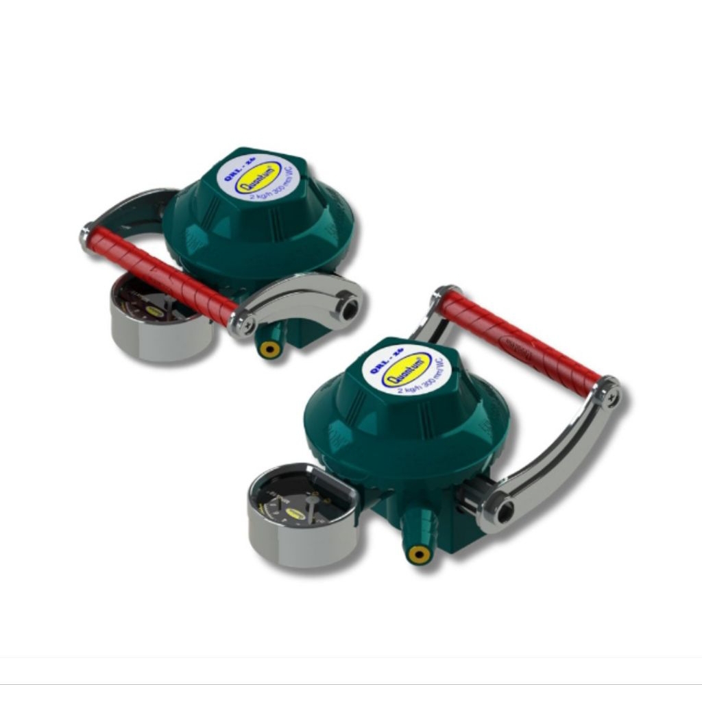 regulator gas quantum double lock meter