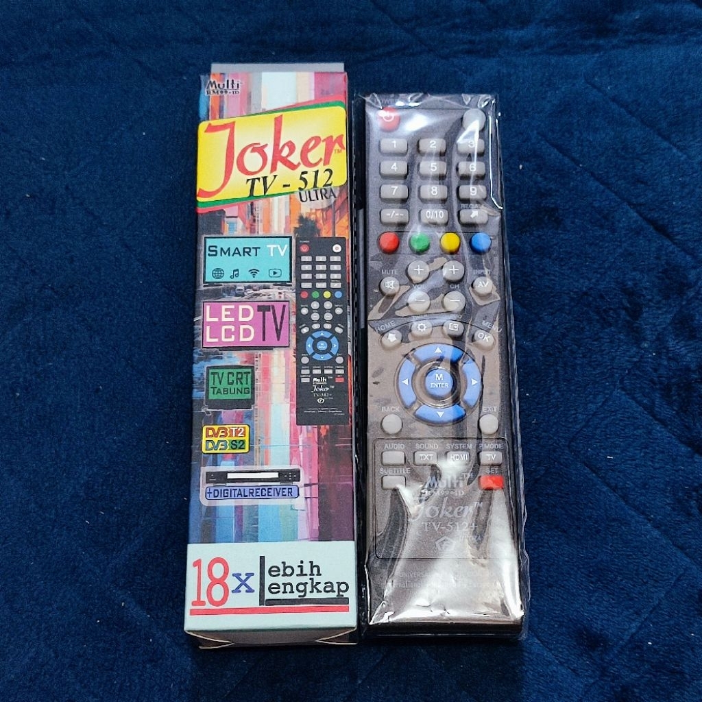 Remote TV Multi Joker 512