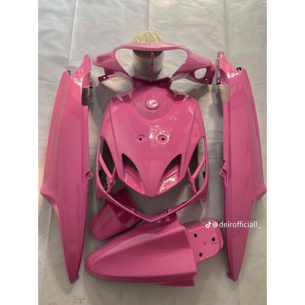 full halus body mio sporty warna custum pink