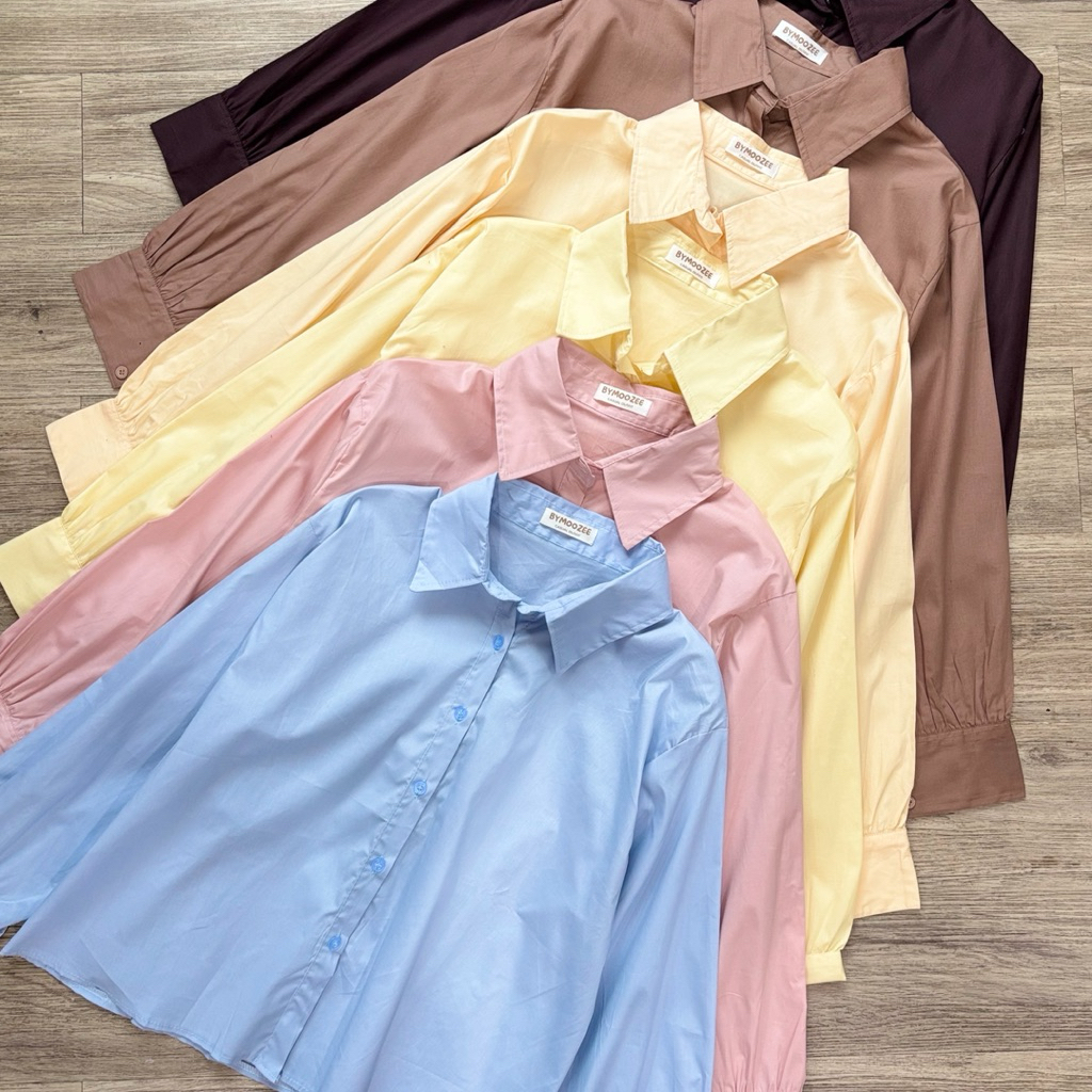 BYMOOZEE KEMEJA MAORI POPLIN / BLOUSE KATUN POPLIN