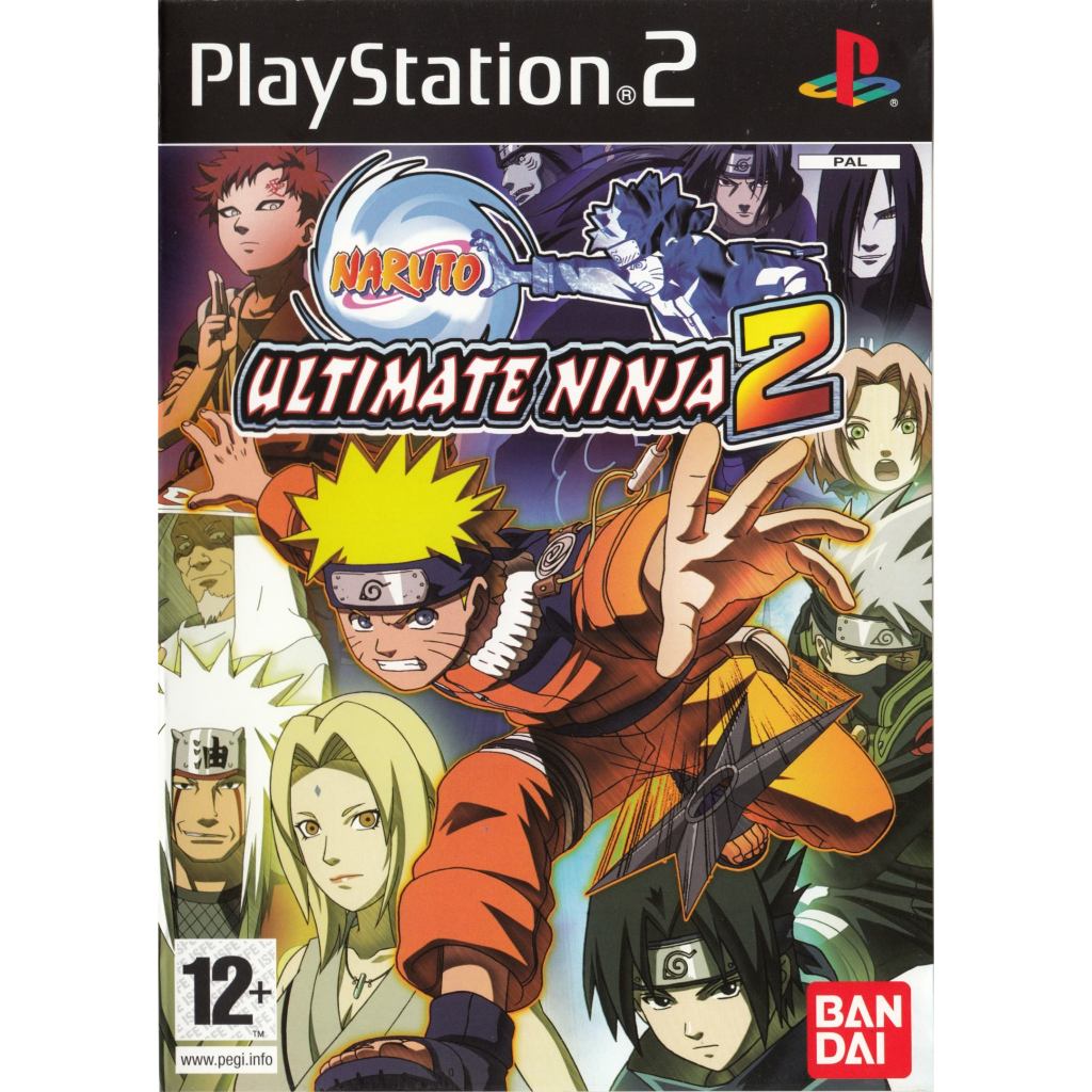 KASET DVD GAME PS2: NARUTO ULTIMATE NINJA 2