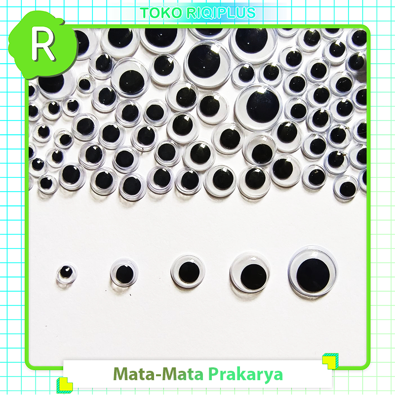 mata-mata boneka untuk kebutuhan prakarya kerajinan dan lain-lain