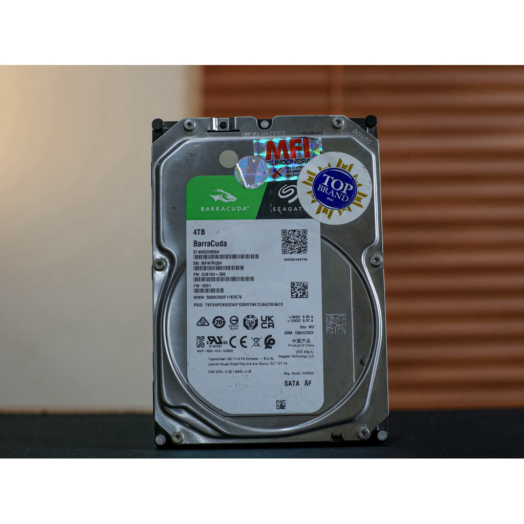 Hardisk Seagate Barracuda 4tb MFI (original)