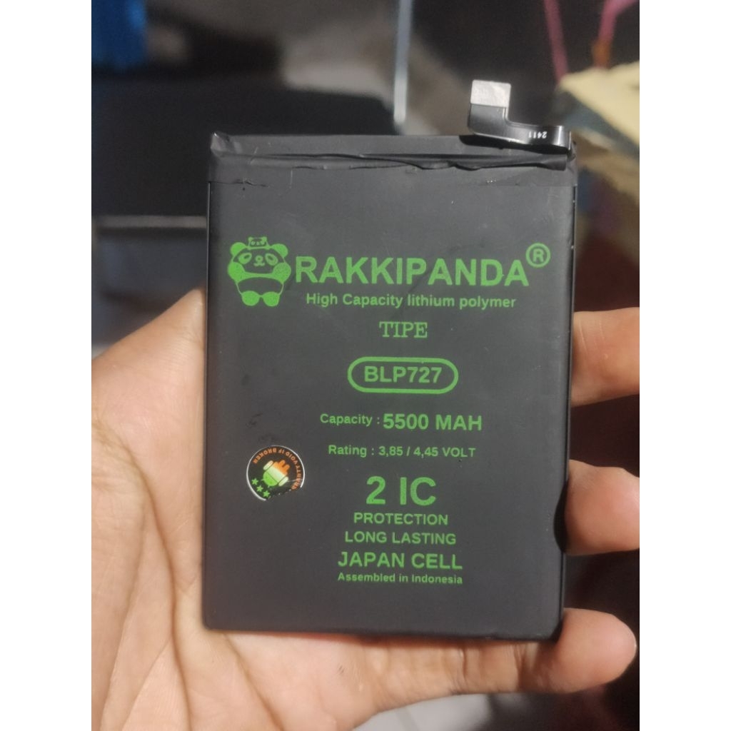 Batre baterai BLP727 Oppo A5 2020 A9 2020 bagus bekas normal