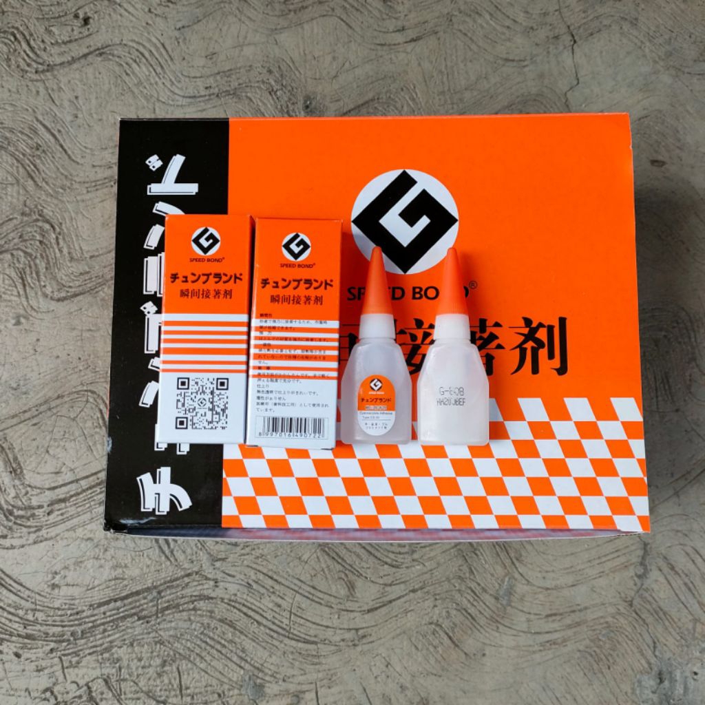 50 pcs lem Korea speed Bond lem tetes botol besar