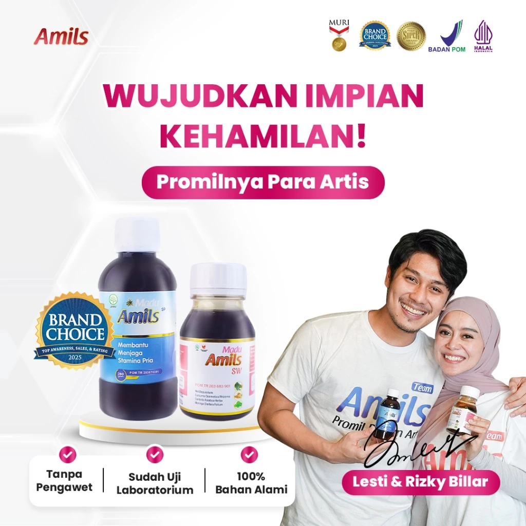 Madu Herbal Amils Promil Pasutri Cepat Hamil Garis Dua Ampuh Menyuburkan Rahim Dan Sperma Program Ha