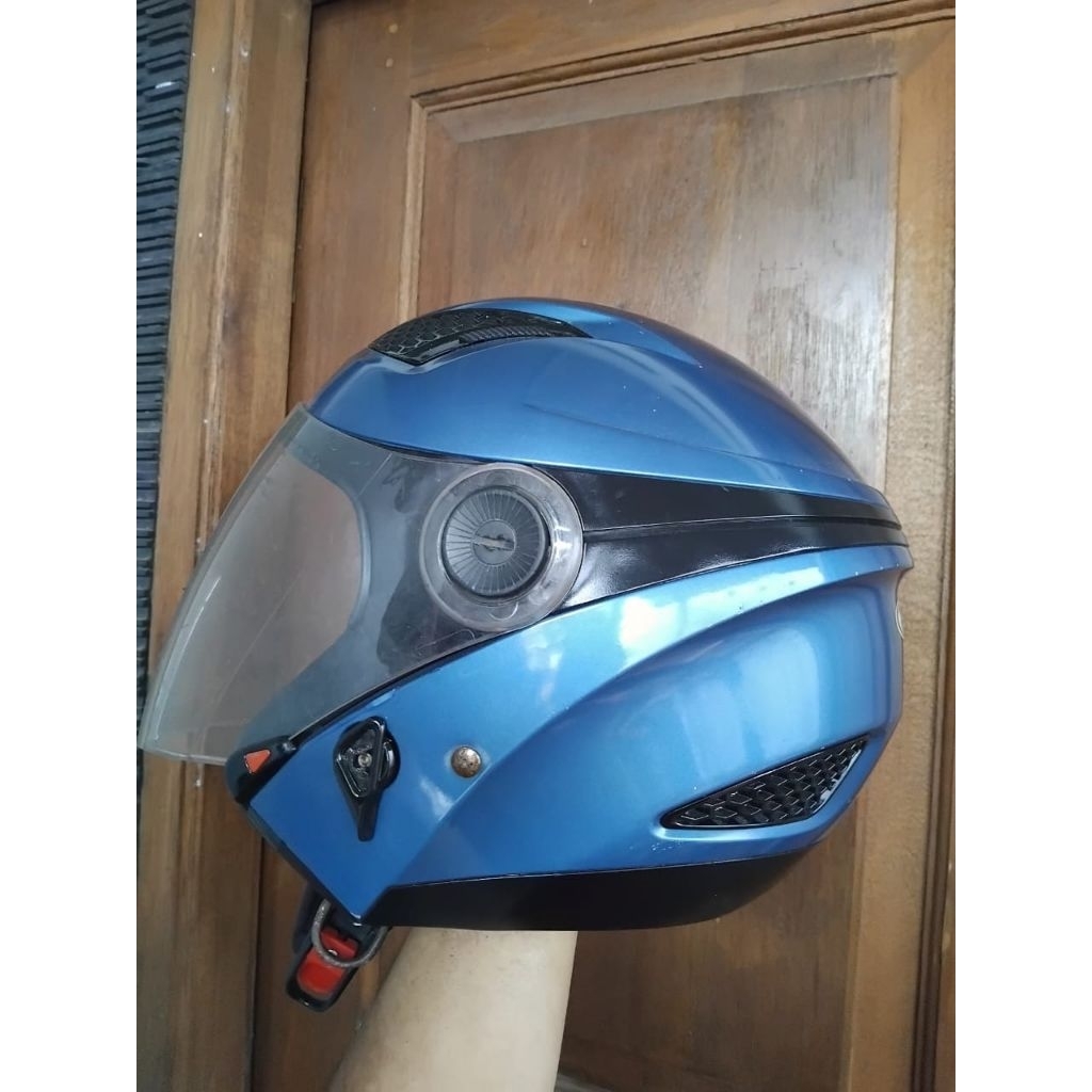 Helm Zeus ZS610 Biru (Second)