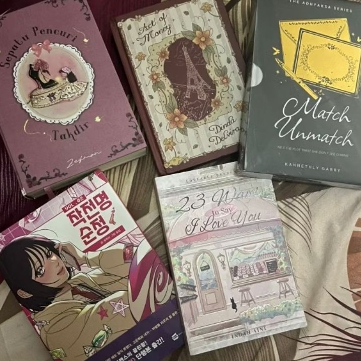 Preloved novel sebelum berpisah hc, two dlow dancer hc, reputasion resounce hc, call me your wife hc