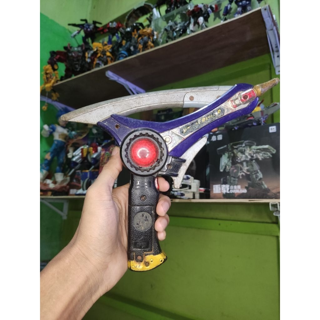 Senjata power ranger dino thunder