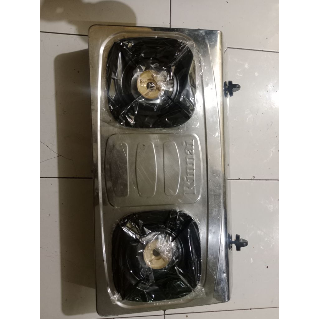 kompor gas rinnai 2 tungku (bekas) recondisi