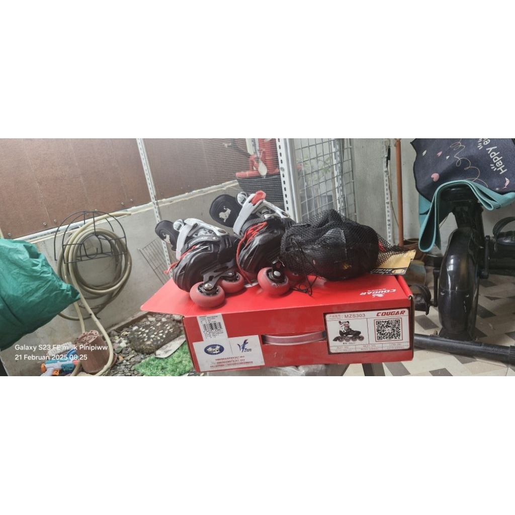 sepatu roda anak COUGAR