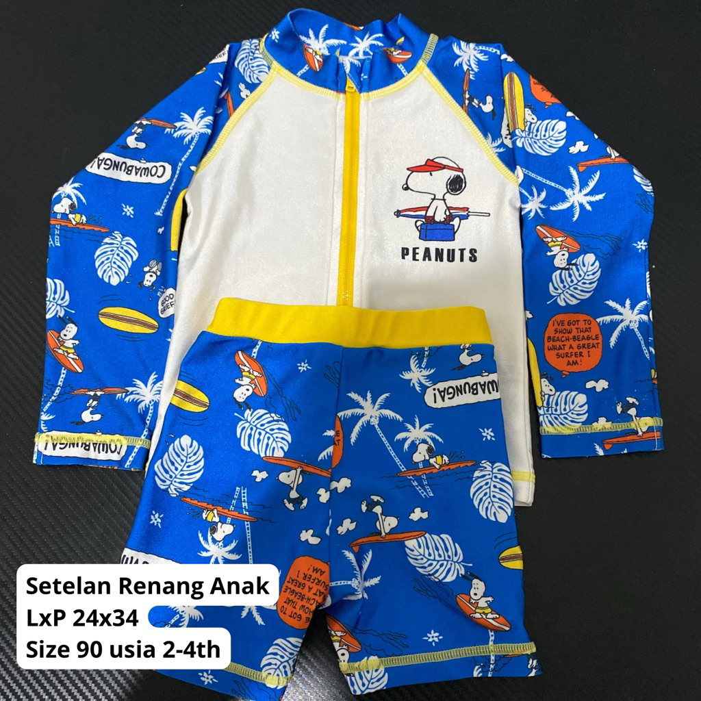 Setelan Renang Peanuts