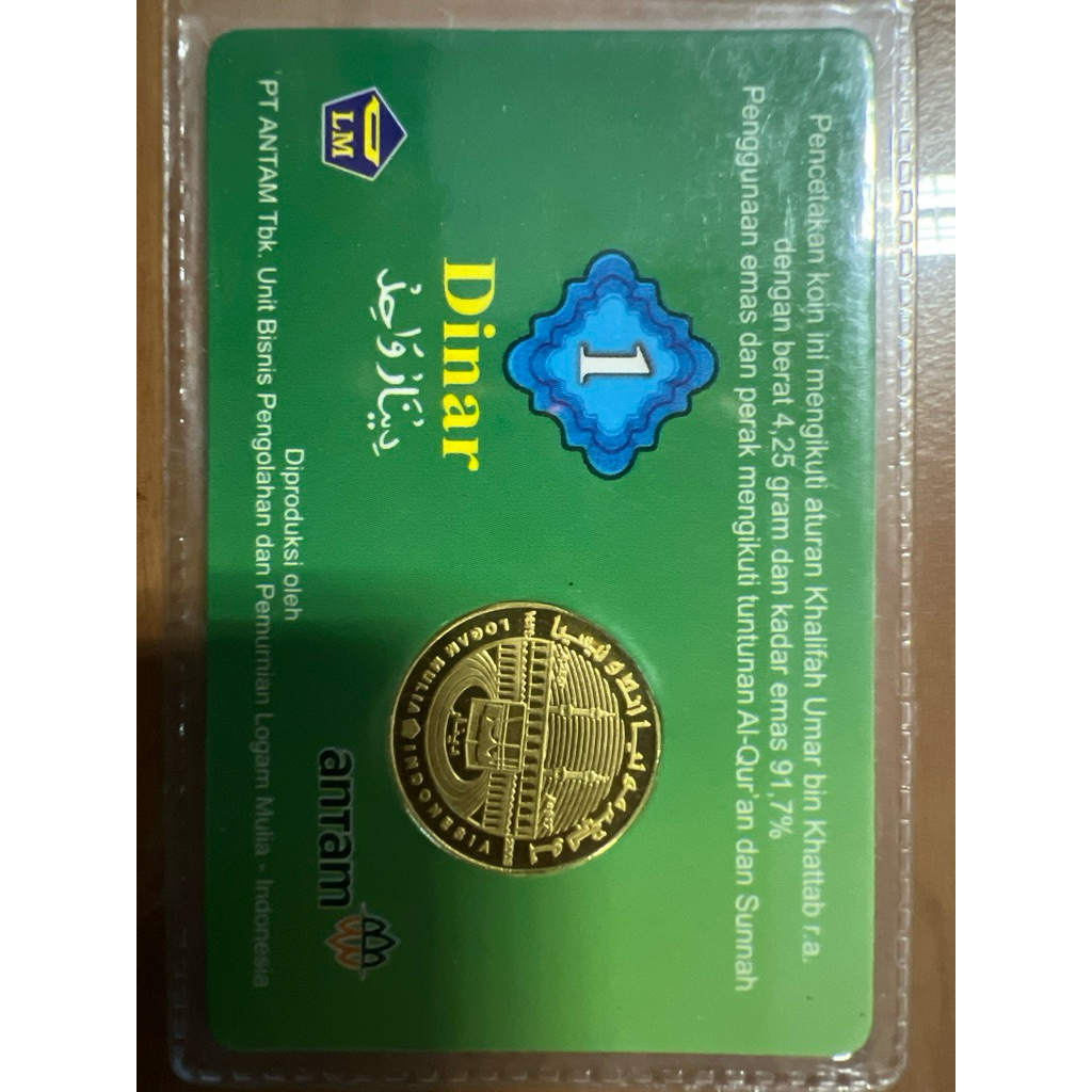 Koin Dinar Antam