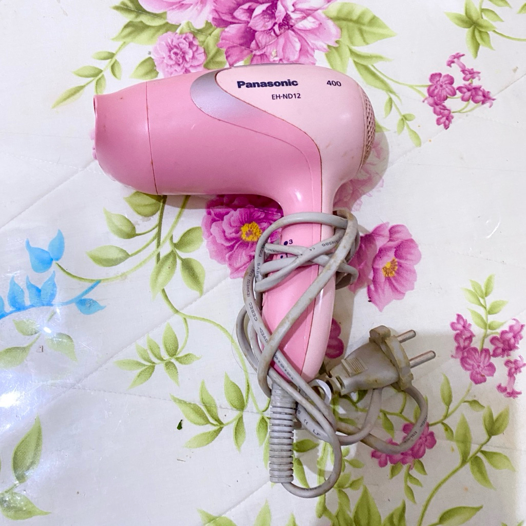 Panasonic Hair dryer pengering rambut EH-ND12 pink second preloved