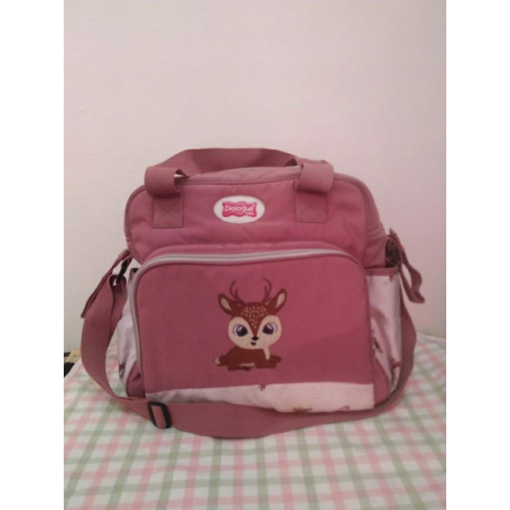 PRELOVED TAS BAYI DIALOGUE UKURAN BESAR | HOSPITAL BAG BABY