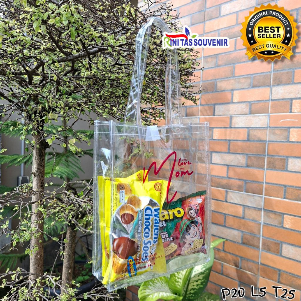 PROMO Tas mika sablon Tas PVC sablon Tas mika