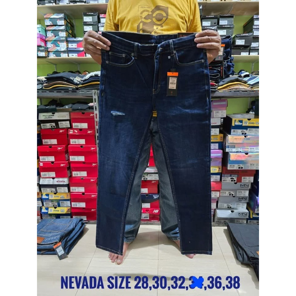NEVADA - Celana Jeans Panjang Pria Original