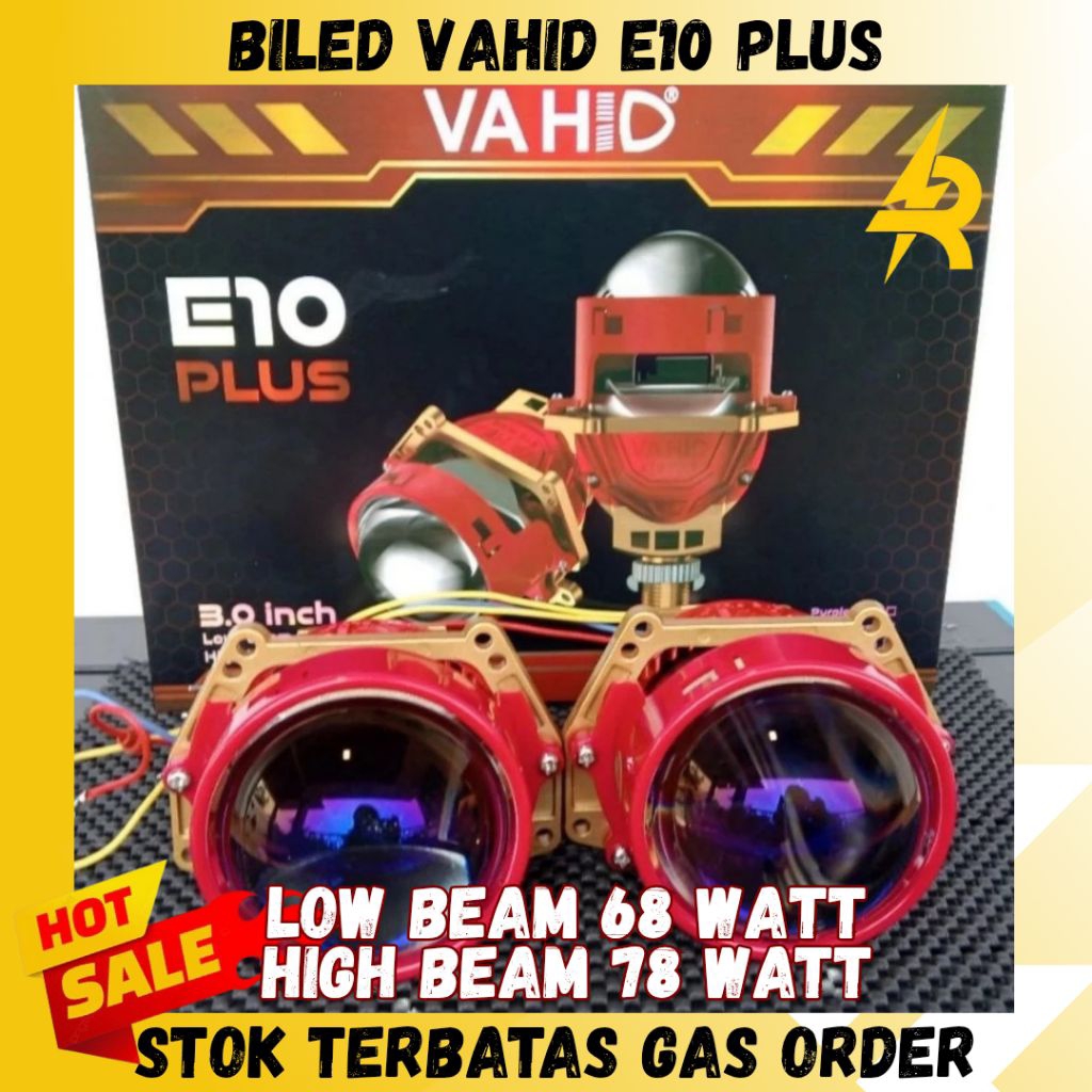 VAHID E10 PLUS 3 INCH LED PROJECTOR DUAL CORE SURPASS | BI LED VAHID E10 + SUPER HERO EDITION