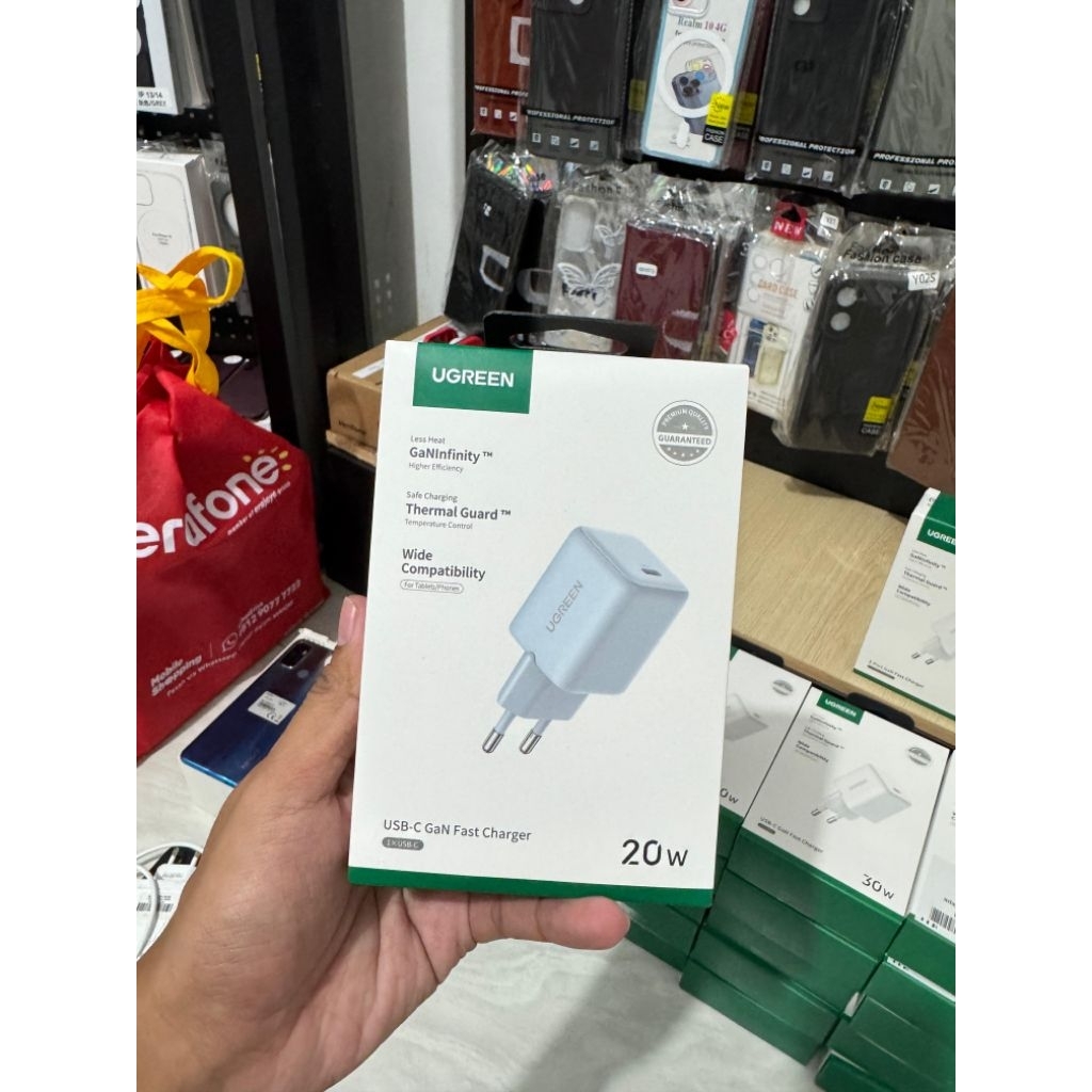 adaptor ugreen 20watt gan borongan 50pcs