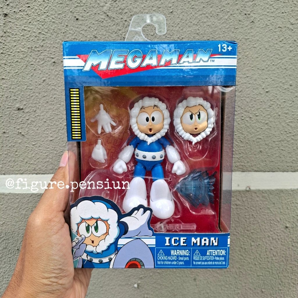 JADA TOYS MEGAMAN ICE MAN ACTION FIGURE