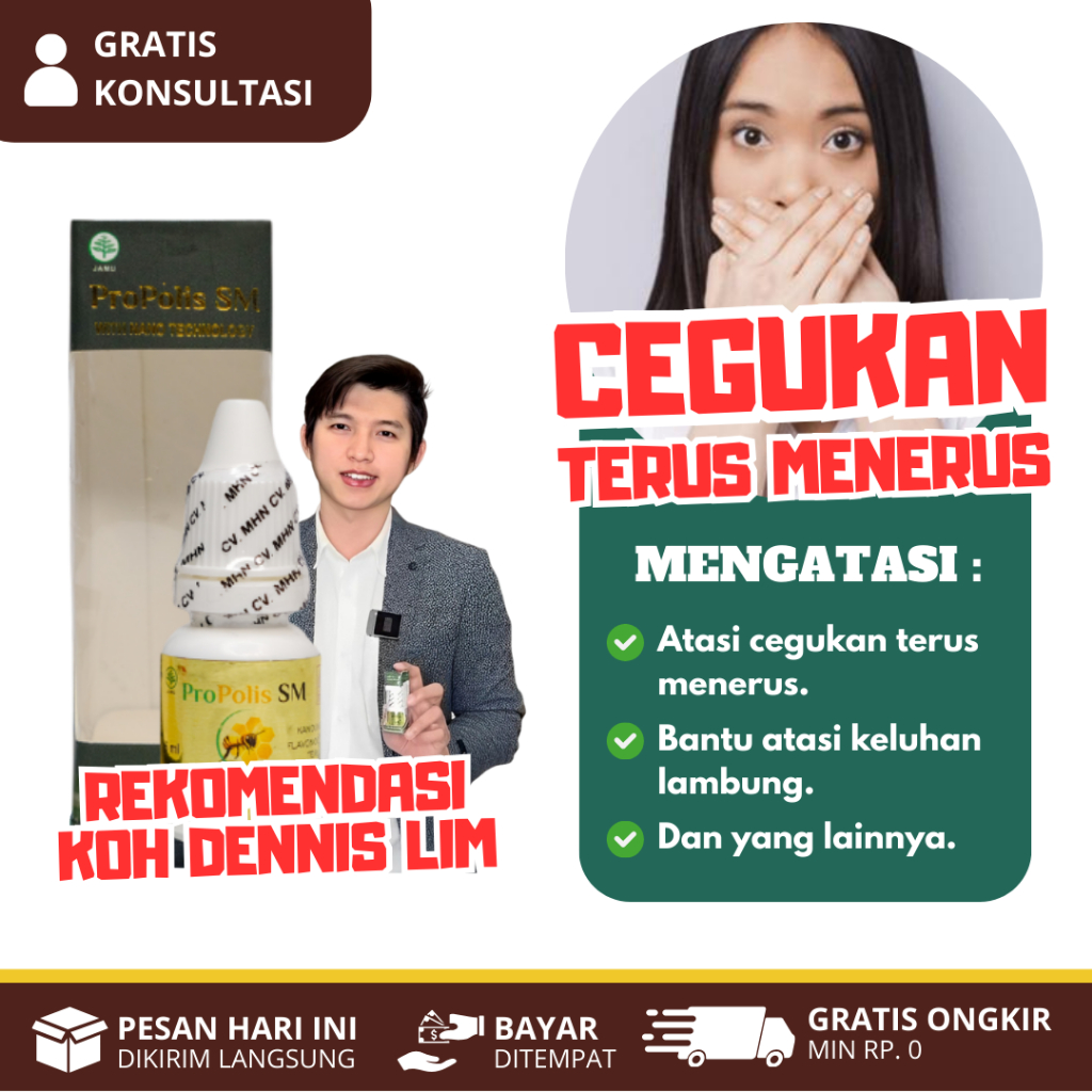 PROPOLIS SM Obat Cegukan Terus Menerus Sering Cegukan Menghilangkan Cegukan Mual Lambung