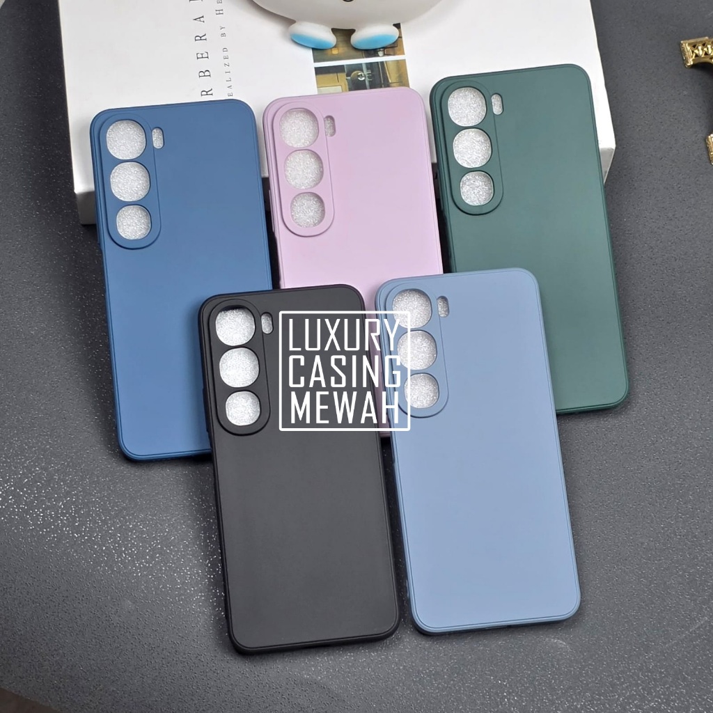 Premium Softcase Macaron Square Candy / Case Square Edge Case Vivo Y21D