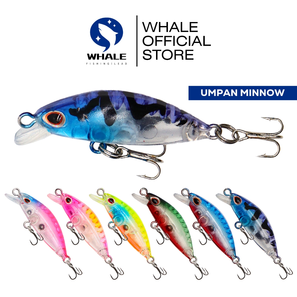 WHALE - MINNOW MINI UMPAN TERBARU ORI