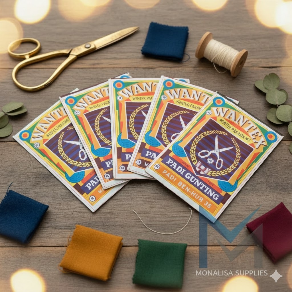 WANTEX PADI GUNTING Pewarna Tekstil / Pewarna Pakaian / Baju / Celana