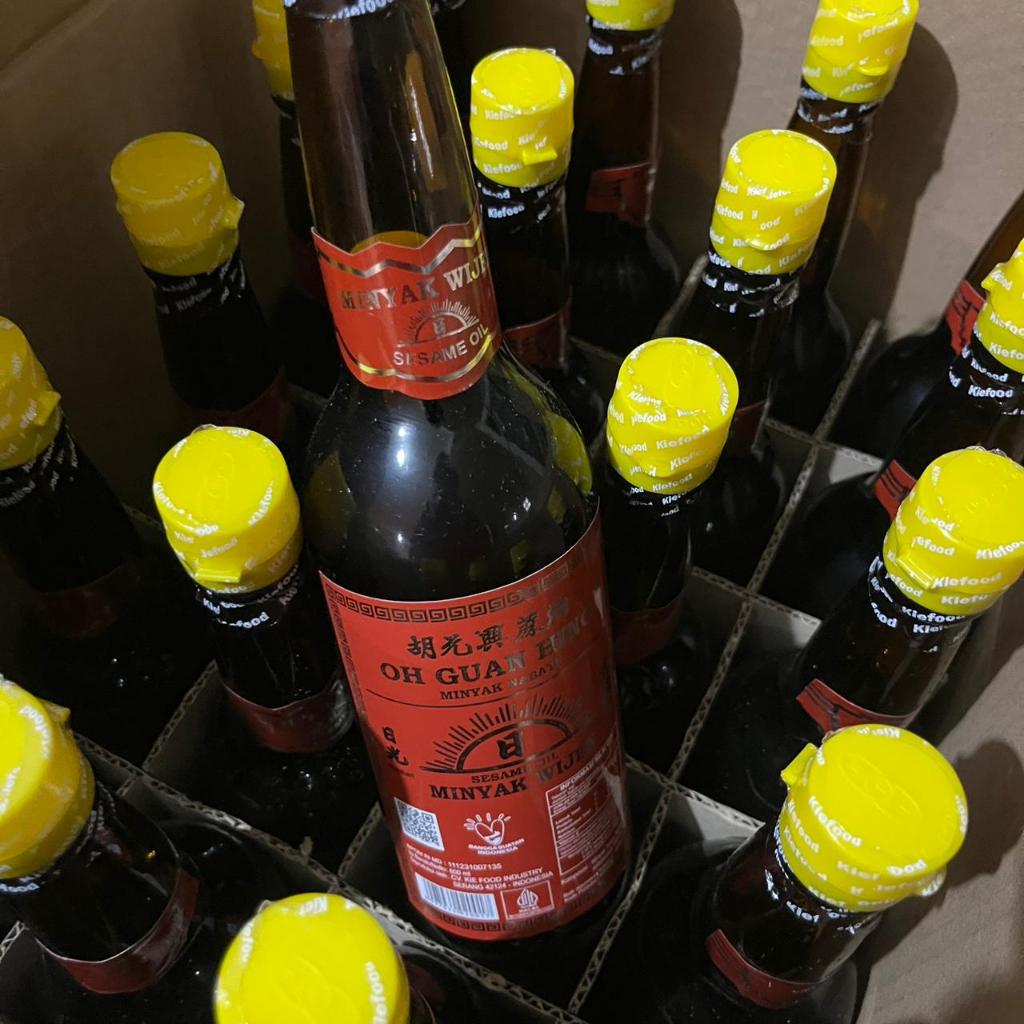Minyak Wijen Oh Guan Hing / Minyak Wijen OH Guan Hing 600ml botol kaca