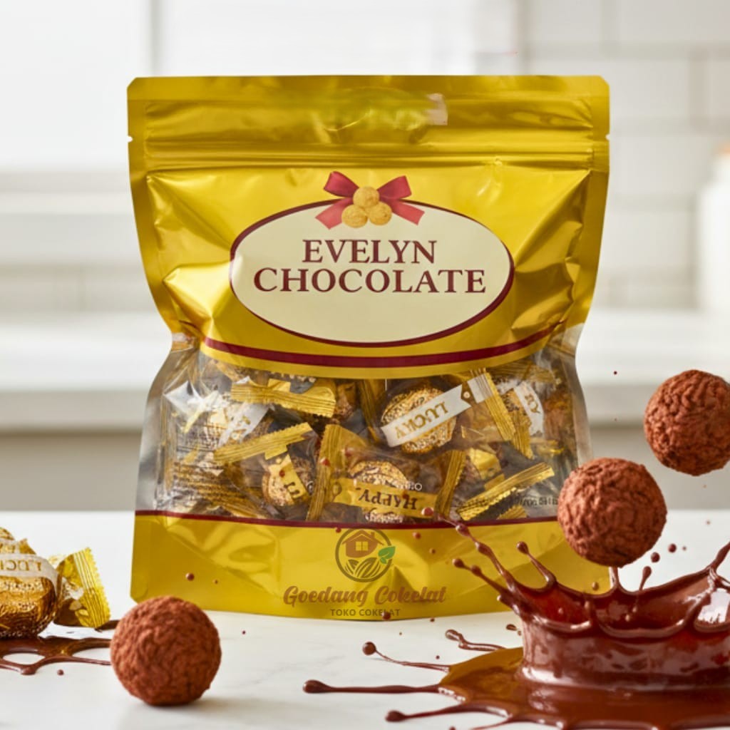 Cokelat Evelyn 200 Gr Import Halal Oleh Oleh Khas Bali